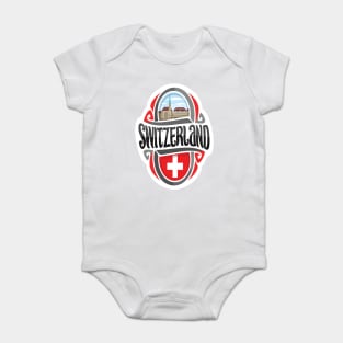 Switzerland Baby Bodysuit